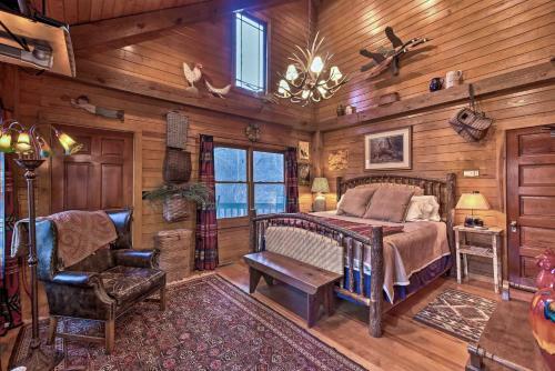 Spacious Waterfront Retreat With Dock And Hot Tub