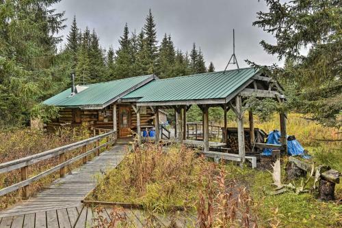 Heavenly Homer Log Cabin With Ocean And Mtn Views!