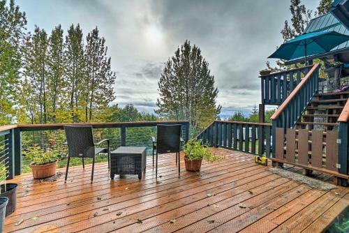 Heavenly Homer Log Cabin With Ocean And Mtn Views!