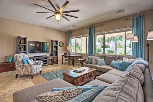 Azure Home Getaway With Outdoor Oasis And Spa!