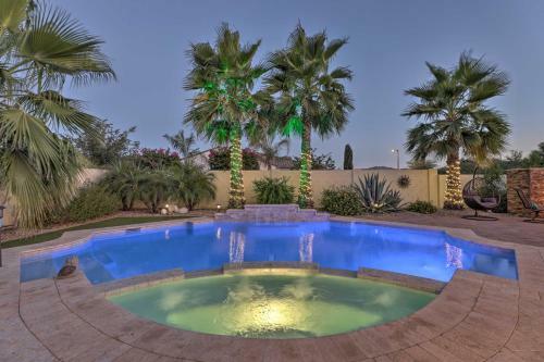 Azure Home Getaway With Outdoor Oasis And Spa!