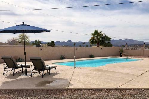 Havasu Mtn View Escape With Pool And Boat Parking
