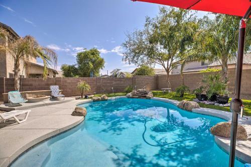 Luxury Maricopa Retreat With Private Pool And Patio!