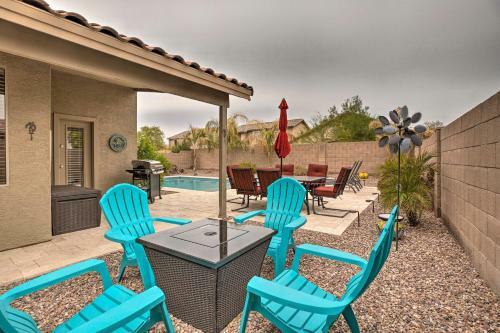 Maricopa Getaway With Private Pool And Fire Pit