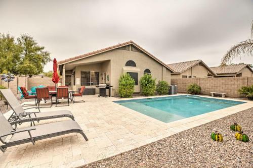 Maricopa Getaway With Private Pool And Fire Pit