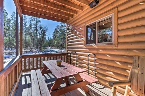 Cozy High Country Log Cabin Hike, Fish, Golf, Ski
