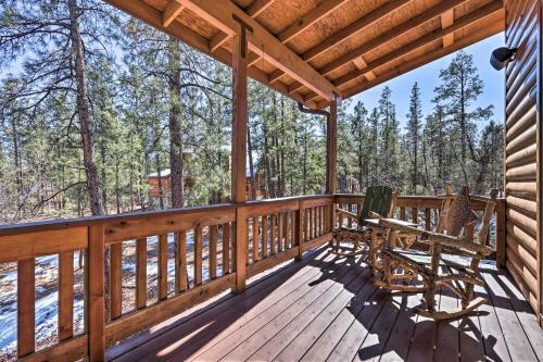 Cozy High Country Log Cabin Hike, Fish, Golf, Ski