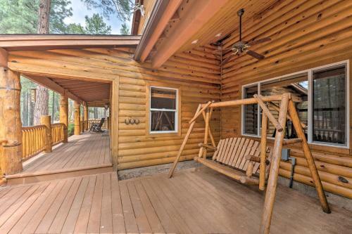 Luxe Cabin With Game Room 1 Mi To Rainbow Lake!