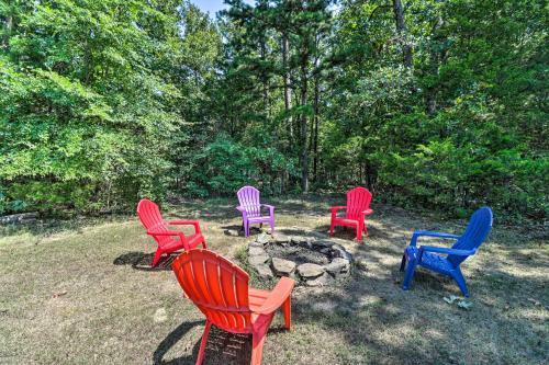 Greers Ferry Cabin Large Deck And Fire Pit!
