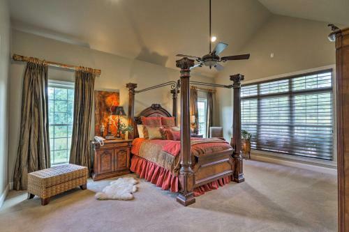 New! Riverfront Mountain Home W/ Spacious Deck!