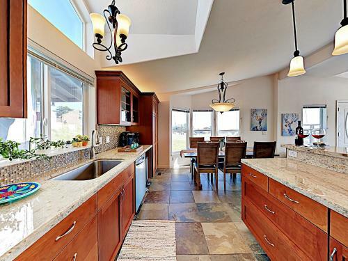 New Listing! Stunning Beach Getaway With Ocean Views Home