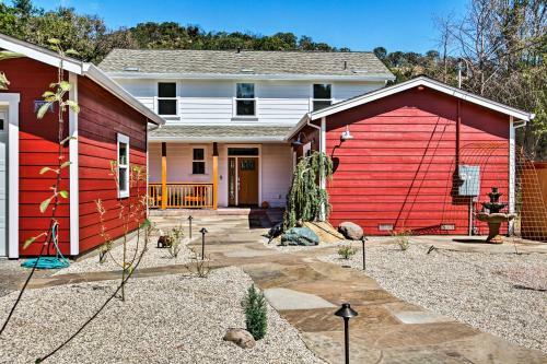 Glen Ellen House With Hot Tub, Walk To Wineries!