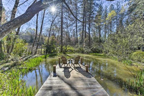 Secluded Cottage On 2 5 Acres With Pond And Bbq!