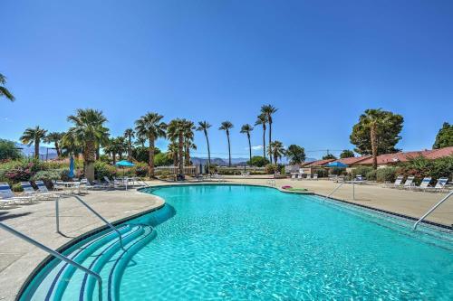 Indian Palms Country Club Townhome On Golf Course!
