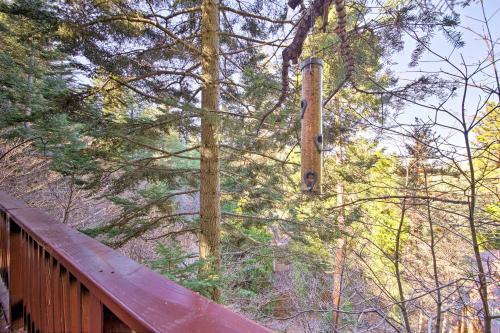 Chic Lake Arrowhead Cabin With Deck 2 Mi To Village