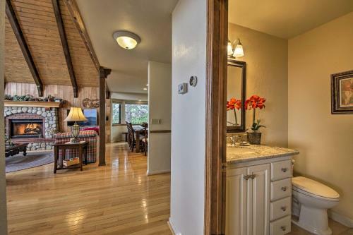 Lake Arrowhead Retreat With Decks And Mountain Views!