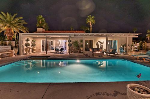 Stunning Palm Springs Escape With Epic Outdoor Oasis