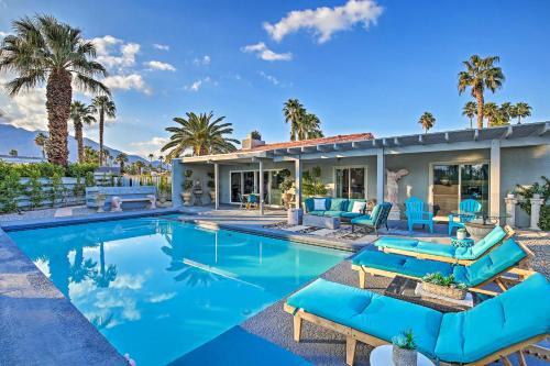Stunning Palm Springs Escape With Epic Outdoor Oasis