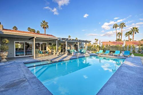 Stunning Palm Springs Escape With Epic Outdoor Oasis