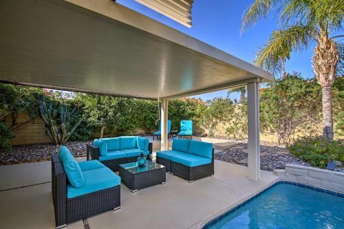 Luna Azul Retreat With Private Pool 3 Mi To Downtown