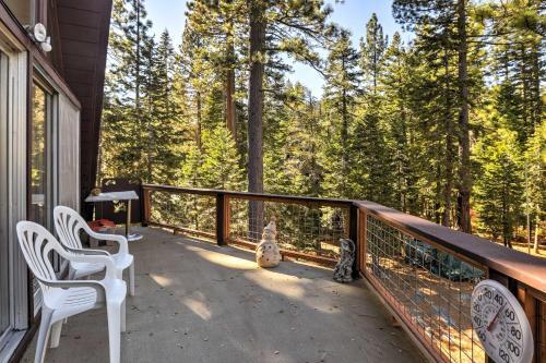 Gorgeous A-frame Cabin With Deck - 1 Mi To Lake Tahoe