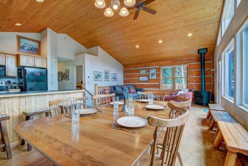 Daniels Mountain View Log Cabin Home