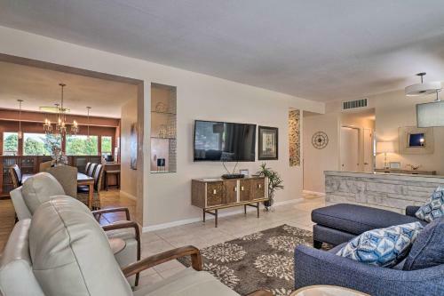Pet-friendly And Modern Home With Koi Pond And Patio