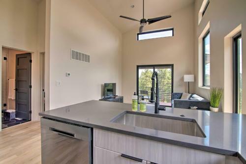 Modern Evergreen Cabin On 35 Acres With Views!