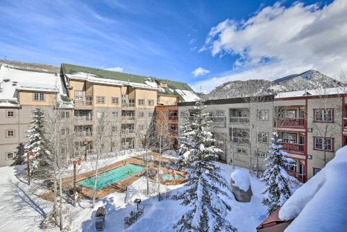 Apartamento Keystone Village Slopeside Studio With Hot Tub Access