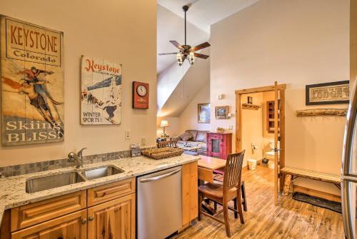 Apartamento Keystone Village Slopeside Studio With Hot Tub Access