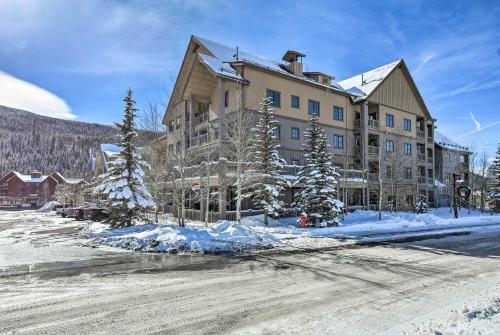Apartamento Keystone Village Slopeside Studio With Hot Tub Access