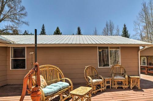 Spacious Mancos River Home With Deck On Creek And Pond!