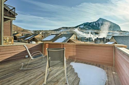 Crested Butte Townhome With Views - Steps To Lifts!