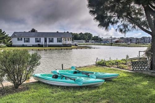 Fenwick Island Home With Canalfront Deck Less Than 1mi To Bch