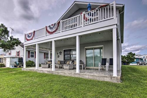 Fenwick Island Home With Canalfront Deck Less Than 1mi To Bch