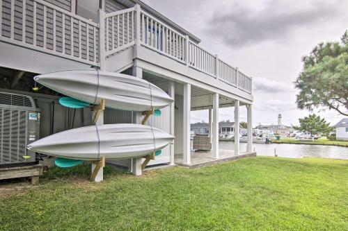 Fenwick Island Home With Canalfront Deck Less Than 1mi To Bch