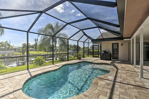 Canalfront Cape Coral Retreat Private Dock And Pool