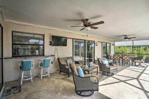 Canalfront Cape Coral Retreat Private Dock And Pool