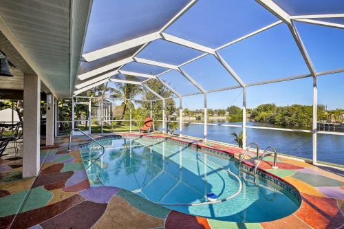 Luxury Cape Coral Home With Pool And Canal Views