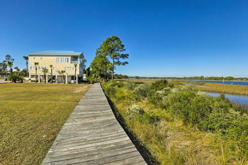 Riverfront Carrabelle Home With Patio And Private Dock