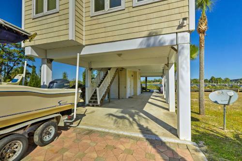 Riverfront Carrabelle Home With Patio And Private Dock