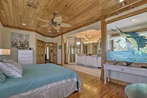 Riverfront Carrabelle Home With Patio And Private Dock