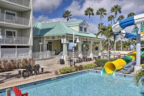 Apartamento Waterfront Condo With Water Park, Walk To Beach