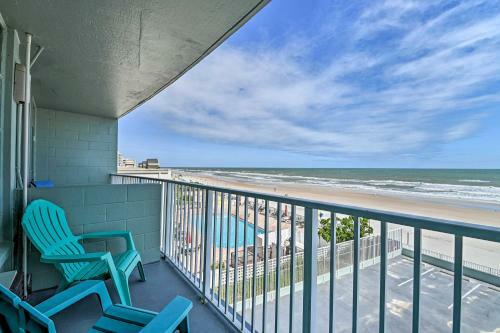 Apartamento Updated Daytona Beach Oceanfront Studio With Pool!