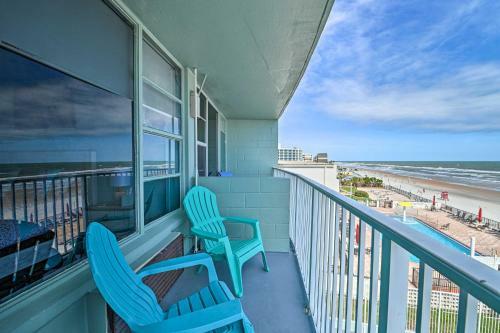 Apartamento Updated Daytona Beach Oceanfront Studio With Pool!