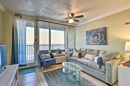 Apartamento Top-floor Beach Condo With 2 Oceanfront Balconies!