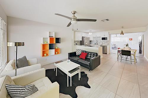 New Listing! Modern Art Haven With Pool - Near Beach Home