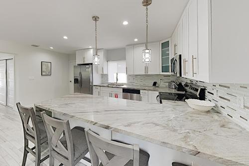 New Listing! Luxe Retreat With Pool In Lush Backyard Home