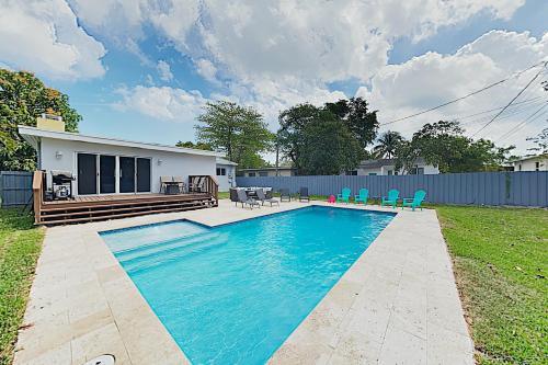 New Listing! Luxe Retreat With Pool In Lush Backyard Home