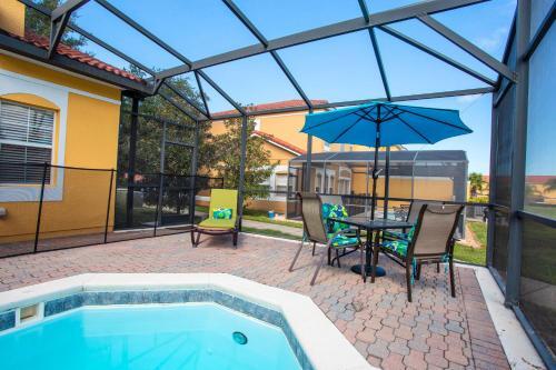 Four Bedroom W/ Pool Close To Disney 8570